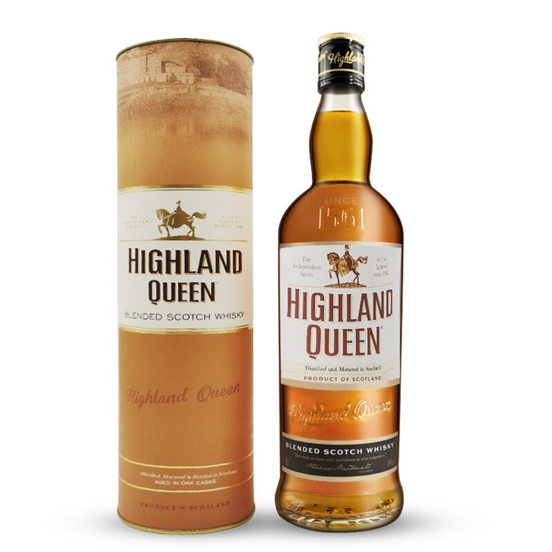 HIGHLAND QUEEN 高地女王 苏格兰 调和威士忌 40%vol 700ml 50.92元（需买2件，需用券）
