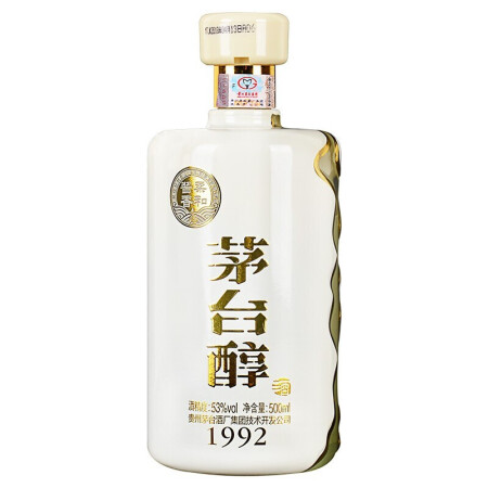MOUTAI 茅台 醇 1992 53%vol 酱香型白酒 500ml 单瓶装 119元
