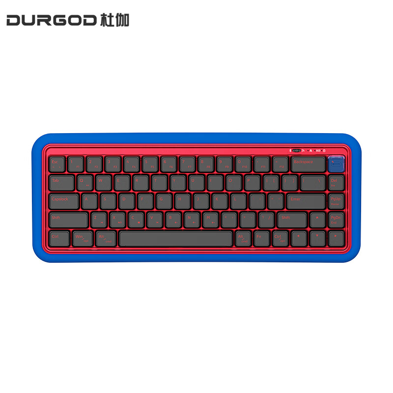 京东百亿补贴：DURGOD 杜伽 S230 双模机械键盘 67键 定制矮轴 199元