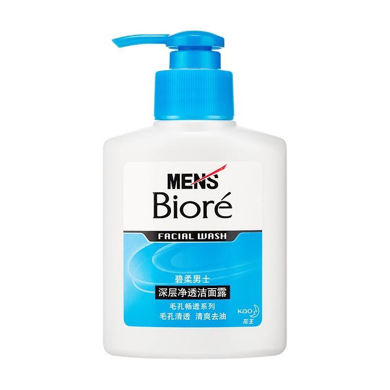 Bioré 碧柔 毛孔畅透系列 男士深层净透洁面露 150ml 券后26.24元