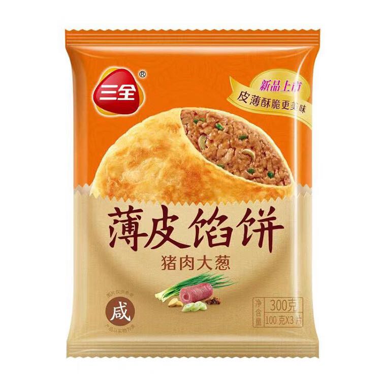 三全 饼类系列（手抓饼、馅饼、葱油饼） 5.59元（需买8件，需用券）