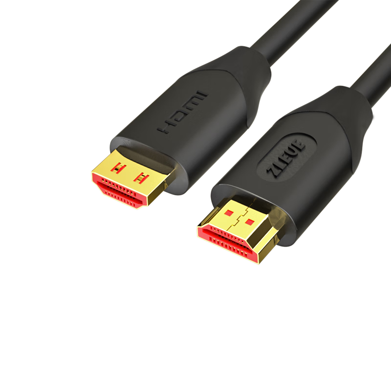 需首单、Plus会员:值计HDMI线2.0版4K超高清线0.5米 ZL-HB005 2.2元包邮