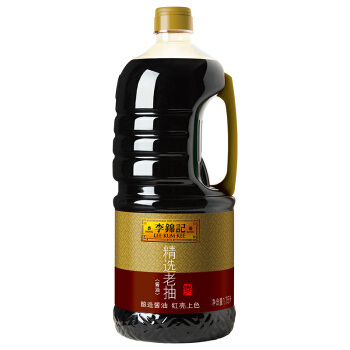 李锦记 精选老抽 红烧酱油上色特级酿造 1.75L 26.91元
