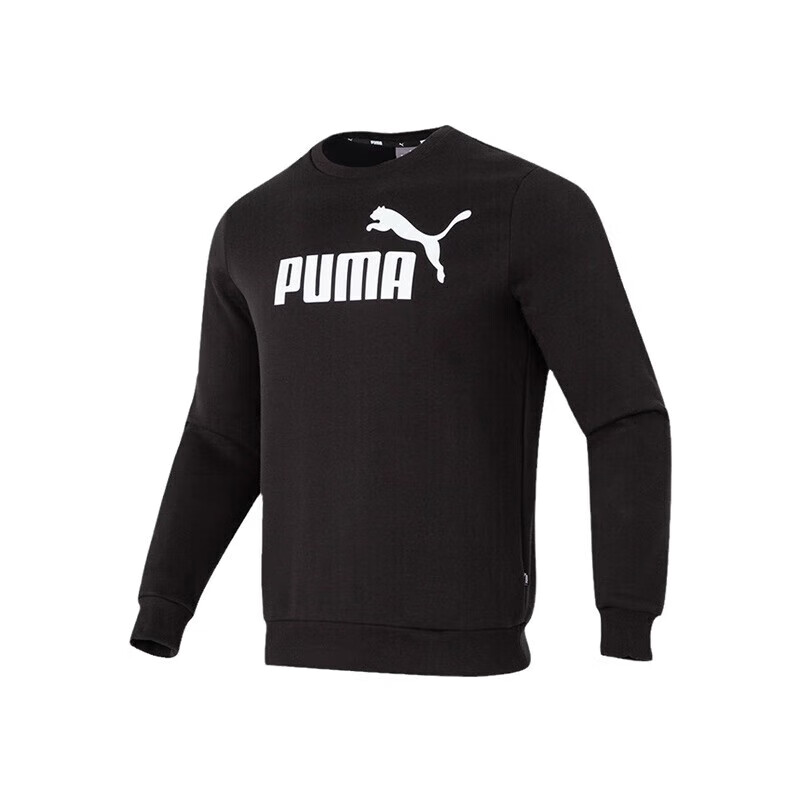 PUMA 彪马 ESS BIG LOGO CREW FL 男女同款基础针织卫衣 682722-01 149元