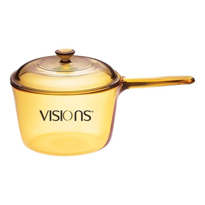 年货先到家：VISIONS 康宁 VSP-1 奶锅(15.5cm、1L、玻璃) 298元（双重优惠）