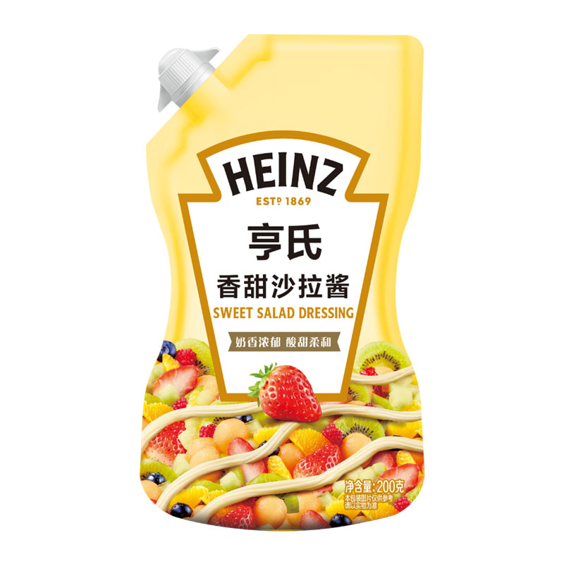 Heinz 亨氏 香甜沙拉酱 200g 9.8元