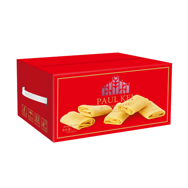 葡记 鲜鸡蛋卷 原味 1kg 礼盒装 券后25.27元