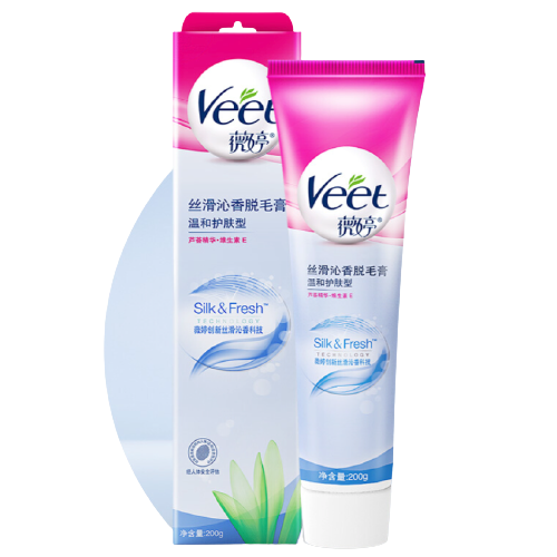 Veet 薇婷 温和护肤型丝滑沁香脱毛膏 200g 京东自营 券后69元