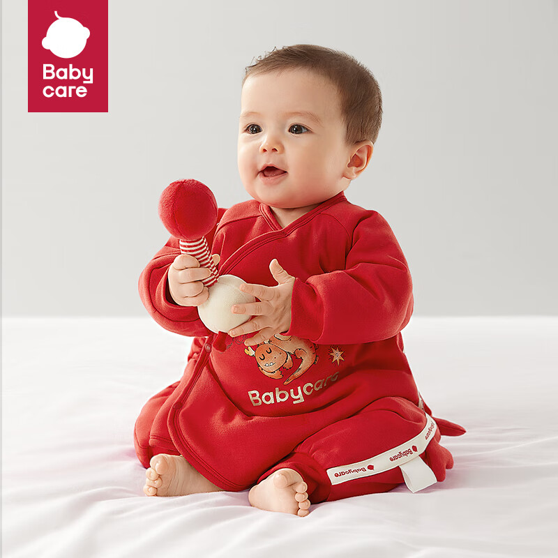 拜年童装：babycare 婴儿衣服冬装龙年连体衣 149元（双重优惠）
