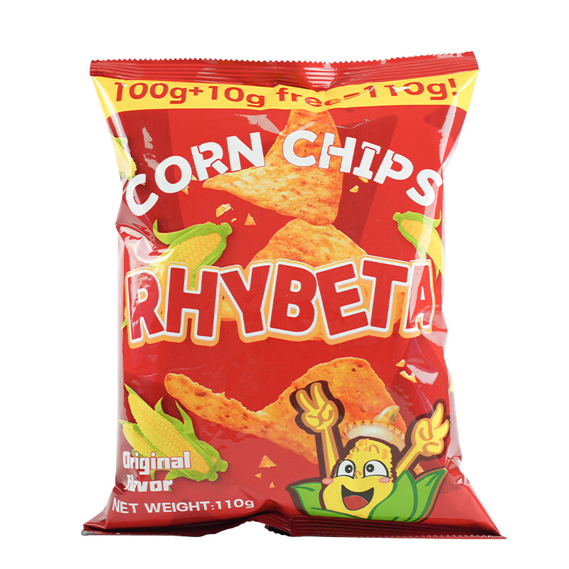 瑞贝塔 Plus：瑞贝塔 进口 玉米片 110g 原味/奶酪味任选 3.36元（需买7件，需用券）