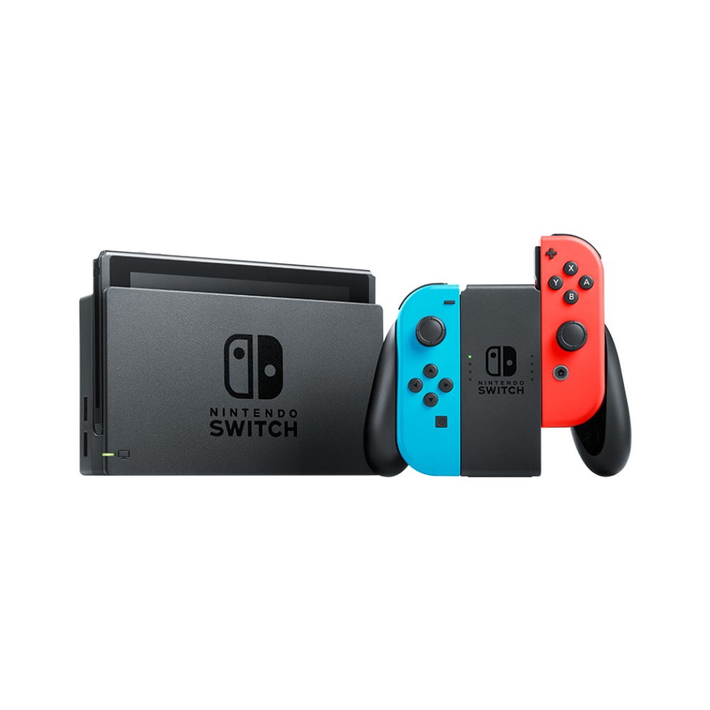 Nintendo 任天堂 国行版 Switch游戏主机 续航加强版 红蓝 1409元