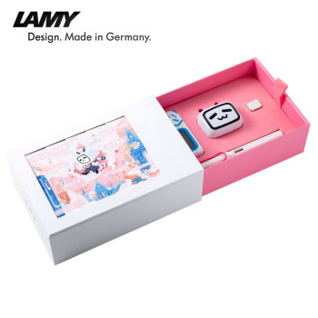 LAMY 凌美 哔哩哔哩联名 限量钢笔礼盒 白杆粉夹 EF尖 0.5mm