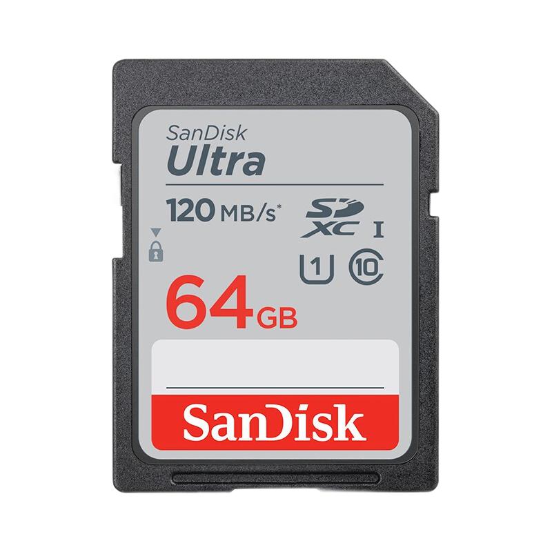 SanDisk 闪迪 至尊高速系列 Ultra SD存储卡 64GB（UHS-I、C10） 54.9元