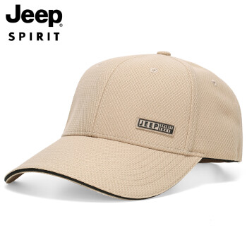 Jeep 吉普 帽子男士棒球帽夏季潮流百搭鸭舌帽防晒遮阳帽男女式太阳帽子