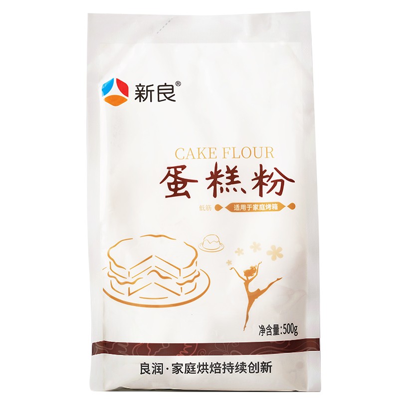 新良 低筋蛋糕粉 500g 6.5元