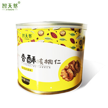 Znature 智天然 香酥核桃仁100g*1罐  熟原味去苦涩 孕妇儿童老人  轻加工