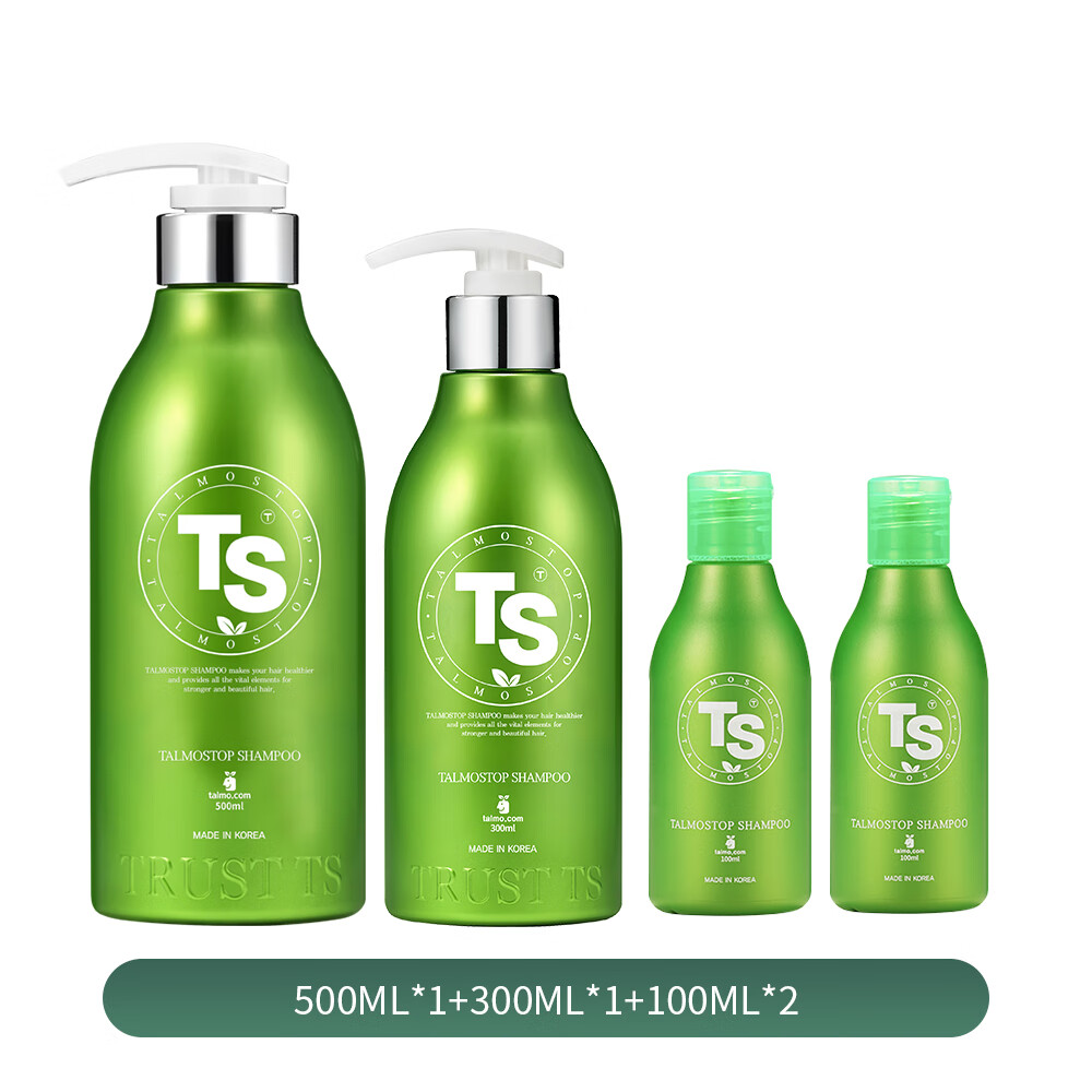 SHAMPOO 帝叶斯 帝叶斯洗发水 帝叶斯洗发水 TS去屑洗发露 防脱洗发水500ml+300ml+100ml*2 券后159元