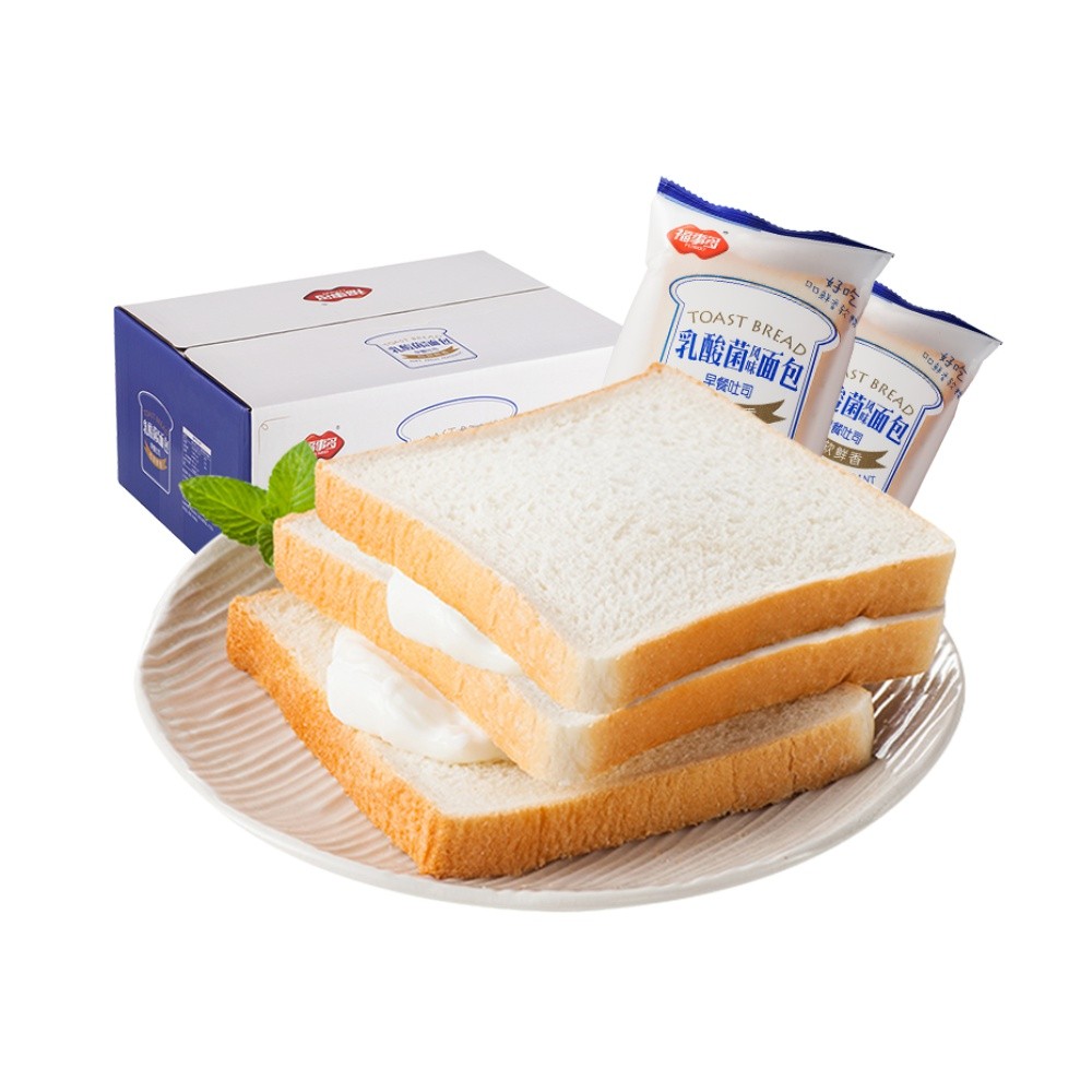 FUSIDO 福事多 面包 乳酸菌风味 1kg 17.9元
