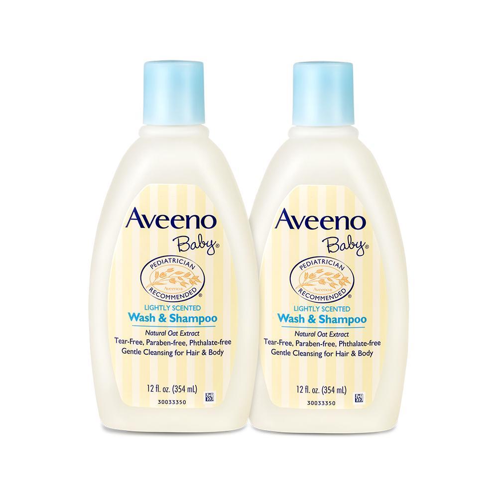 限移动端：Aveeno 艾惟诺 每日倍护系列 婴幼儿洗发沐浴露 354ml 41.9元