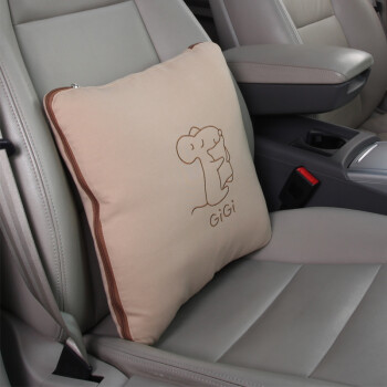 GiGi 汽车抱枕被 空调被多功能靠垫夏凉被