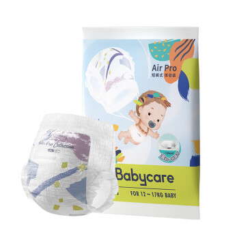 移动端：babycare bc babycare 超薄日用 Air pro拉裤试用装XL12片