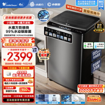 小天鹅 TB100V83PLUS 波轮洗衣机