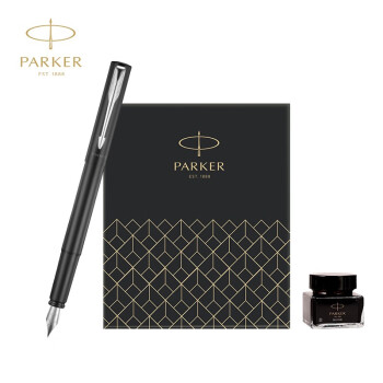 PARKER 派克 钢笔 Vector威雅系列 经典黑白 F尖 礼盒装