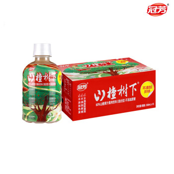 guanfang 冠芳 山楂树下350mlx15瓶 60%果汁浓度不添加蔗糖整箱装