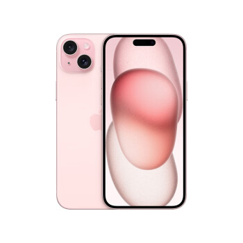Apple 苹果 iPhone 15 Plus (A3096) 512GB 粉色 支持移动联通电信5G 双卡双待手机