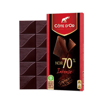 COTE D'OR 克特多金象 70%可可黑巧克力 100g