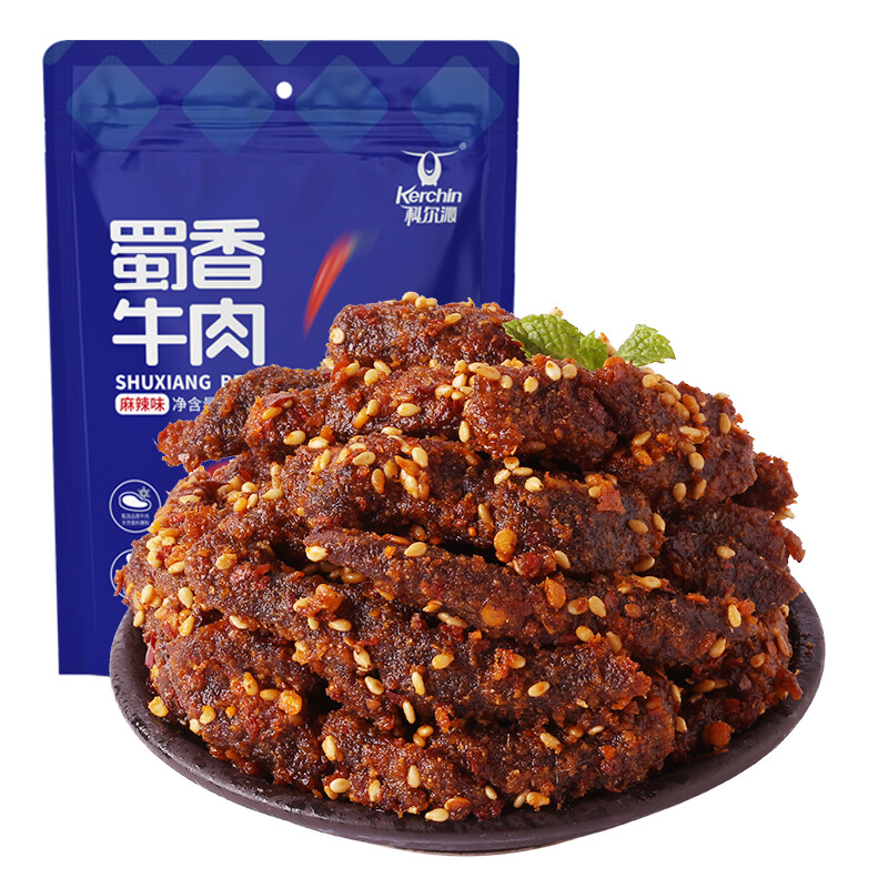 Kerchin 科尔沁 蜀香牛肉 麻辣味 500g 25.27元（需买5件，需用券）