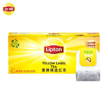 Lipton 立顿 黄牌 精选红茶 50g