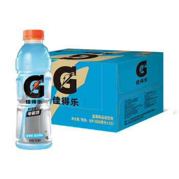 pepsi 百事 GATORADE 佳得乐 运动饮料 蓝莓味 600ml*15瓶