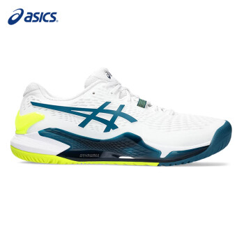 ASICS 亚瑟士 网球鞋GEL-RESOLUTION 9专业运动鞋跑步鞋1041A330-101 43.5