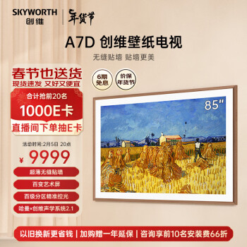 SKYWORTH 创维 A7D系列 85A7D 电视 85英寸