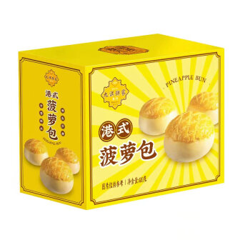 九澳 港式 菠萝包 手撕面包400g