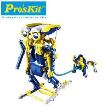 Pro'sKit 宝工 12合1水动力恐龙太阳能玩具 steam拼装新年礼物生日礼物 GE-618 GE-618