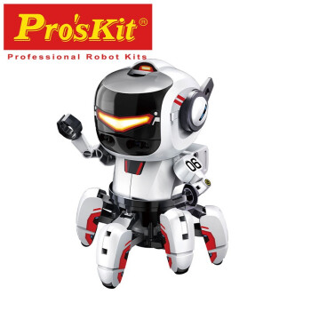 Pro'sKit 宝工 编程玩具智能机器人 可遥控steam拼装 新年礼物儿童生日 GE-894-C