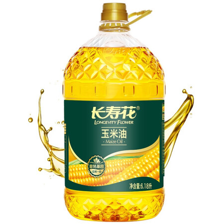 长寿花 玉米油 6.18L 79.9元