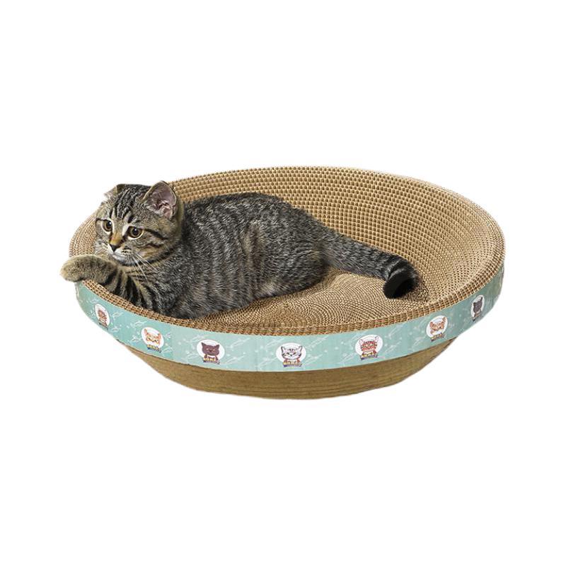 疯狂的主人 CH-MZ06 猫抓板 碗形 大号 9.9元