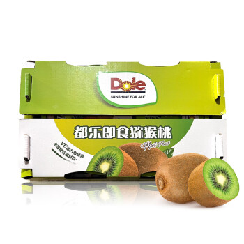 Dole 都乐 硬果即食猕猴桃1kg礼盒装 10-12粒 单果80g+ 年货礼盒