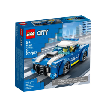 LEGO 乐高 积木拼装 60312 警车 5岁+男孩儿童玩具礼物