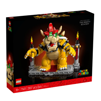 LEGO 乐高 积木 超级马里奥系列 71411强大的酷霸王 18岁+礼物成人收藏