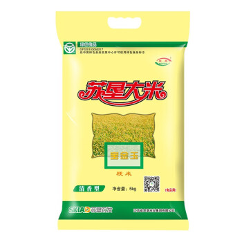 苏垦米业 宝金玉 粳米 5kg