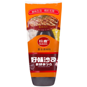 铃鹿 好味沙司 大阪烧日式沙司 章鱼小丸子酱汁 300g