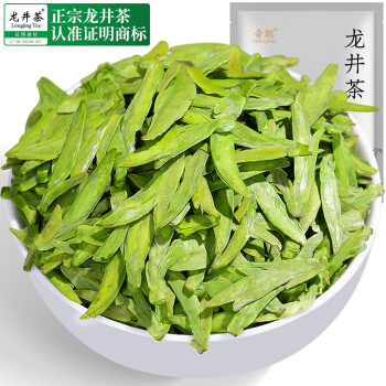 YIN LANG 音朗 2023新茶 茶叶绿茶 一级 明前浓香龙井茶传统袋装春茶250g