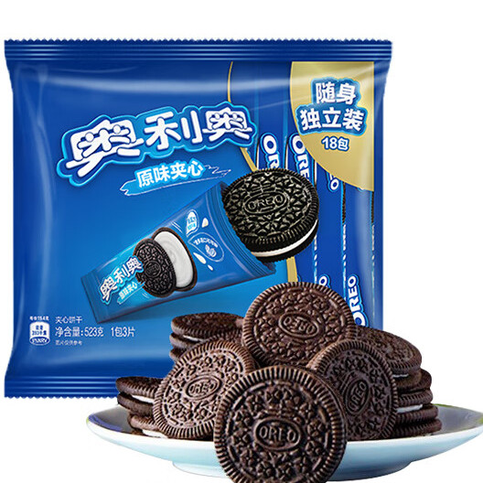 OREO 奥利奥 夹心饼干 原味 523g 11.42元（需买2件，需用券）