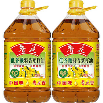 luhua 鲁花 低芥酸特香菜籽油 5L*2桶
