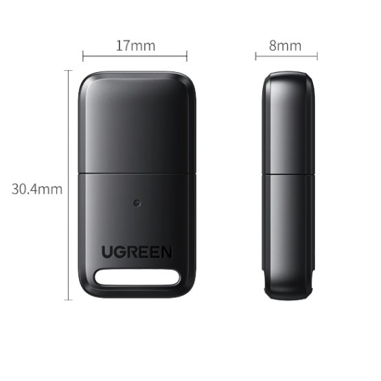 UGREEN 绿联 CM591 USB蓝牙适配器5.3 39.9元