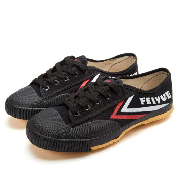 Feiyue. 飞跃 DaFuFeiyue 大孚飞跃 中性运动帆布鞋 FY-501 黑色 42